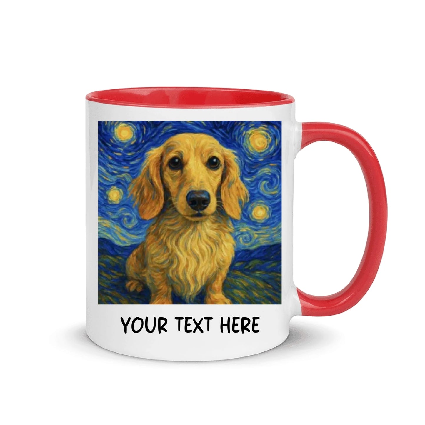 Van Gogh - Personalised Double-Sided Photo Mug