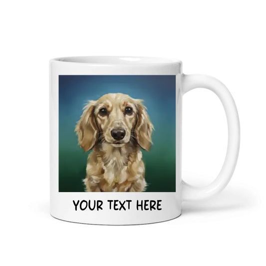 Thick Brushstroke - Double-Sided Photo Mug