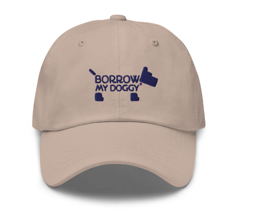 BorrowMyDoggy Chino Baseball Cap