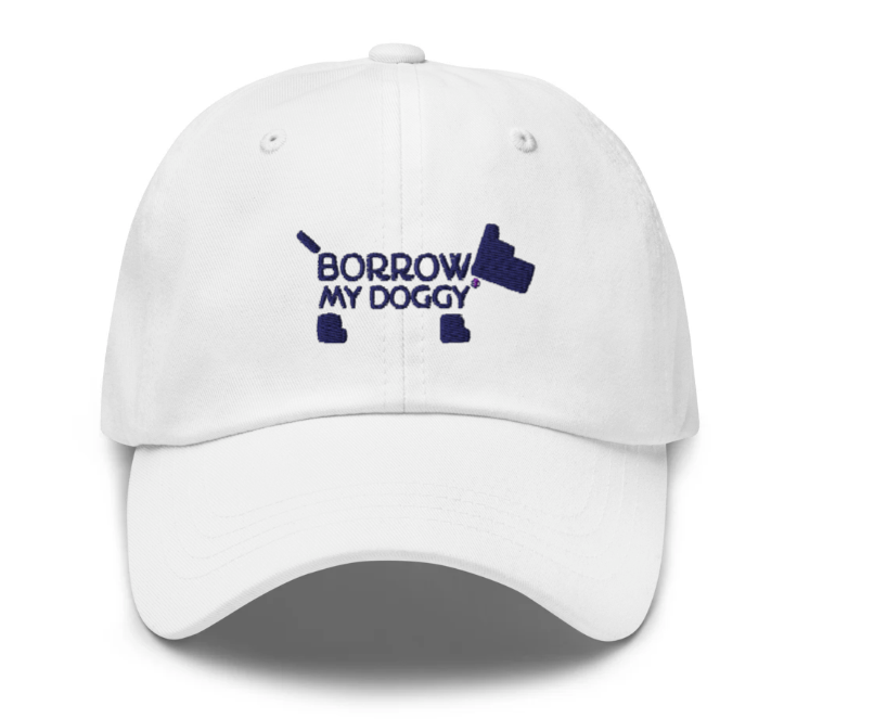 BorrowMyDoggy Chino Baseball Cap