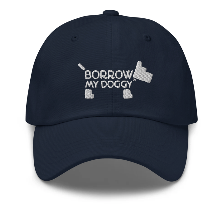BorrowMyDoggy Baseball Cap
