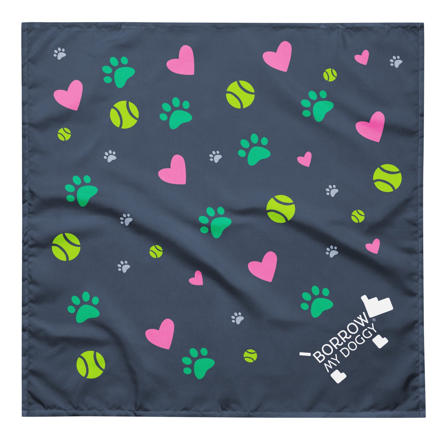 BorrowMyDoggy Icon Dog Bandana