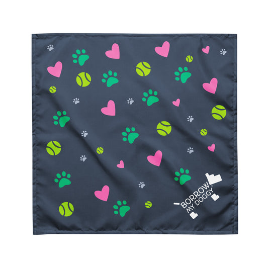 BorrowMyDoggy Icon Dog Bandana