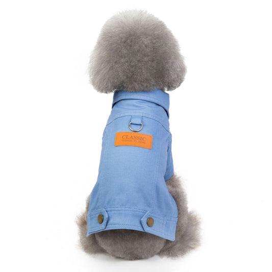 Blue Seasons Dog Jacket by Doggy Doo Little