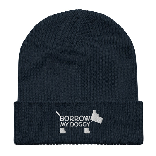 BorrowMyDoggy organic beanie