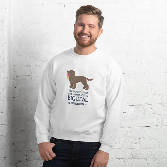 "Big deal" unisex sweatshirt