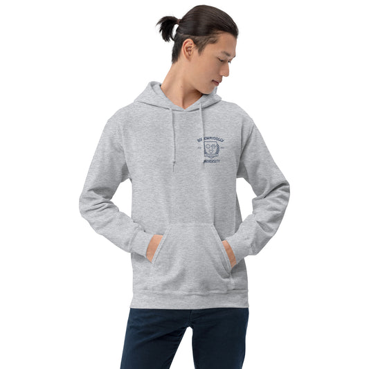 BorrowMyDoggy university unisex hoodie