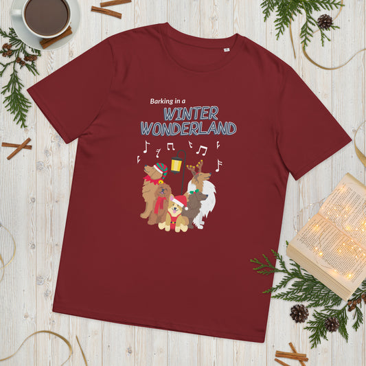 “Barking in a Winter Wonderland” Unisex Tee