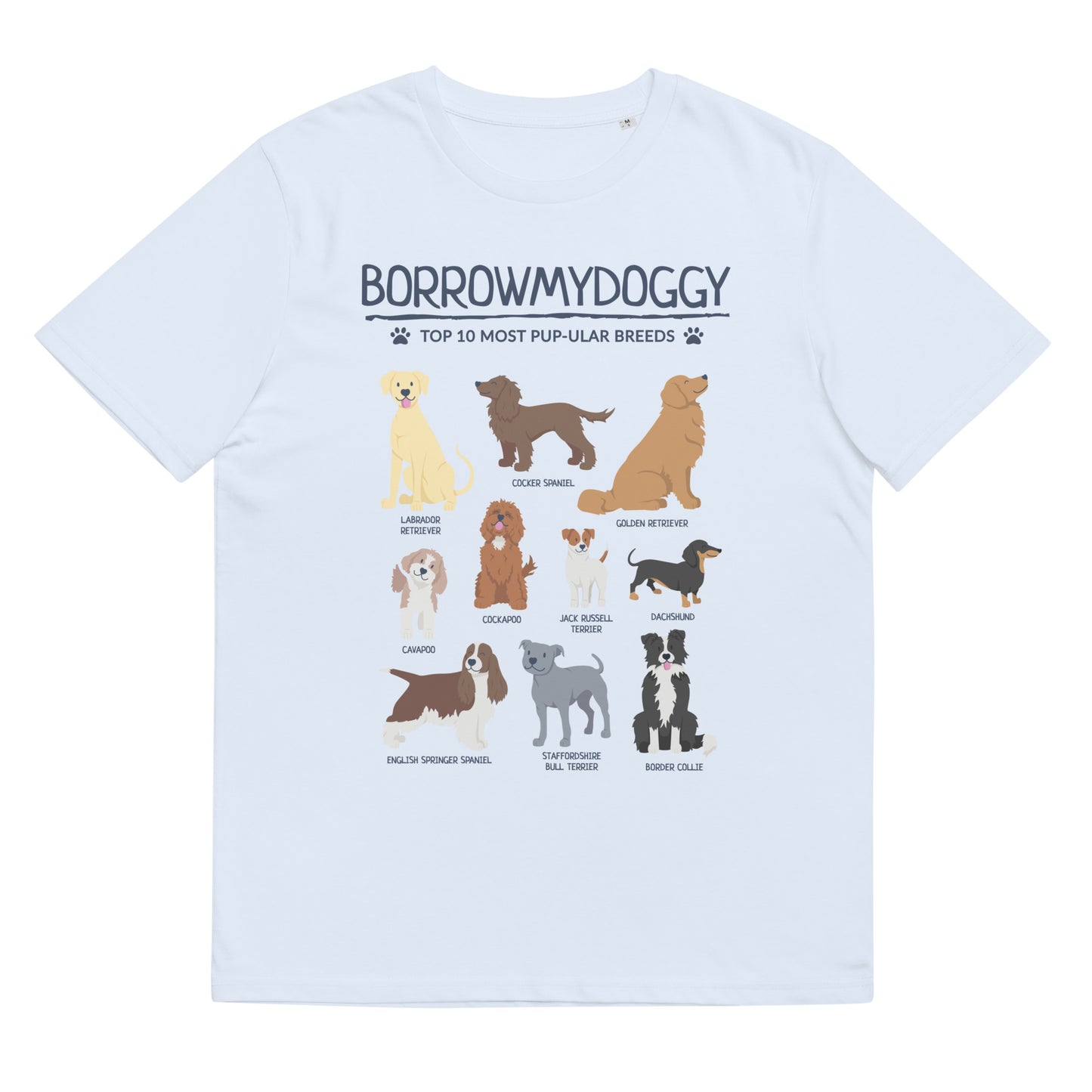 Most pup-ular breeds unisex tee