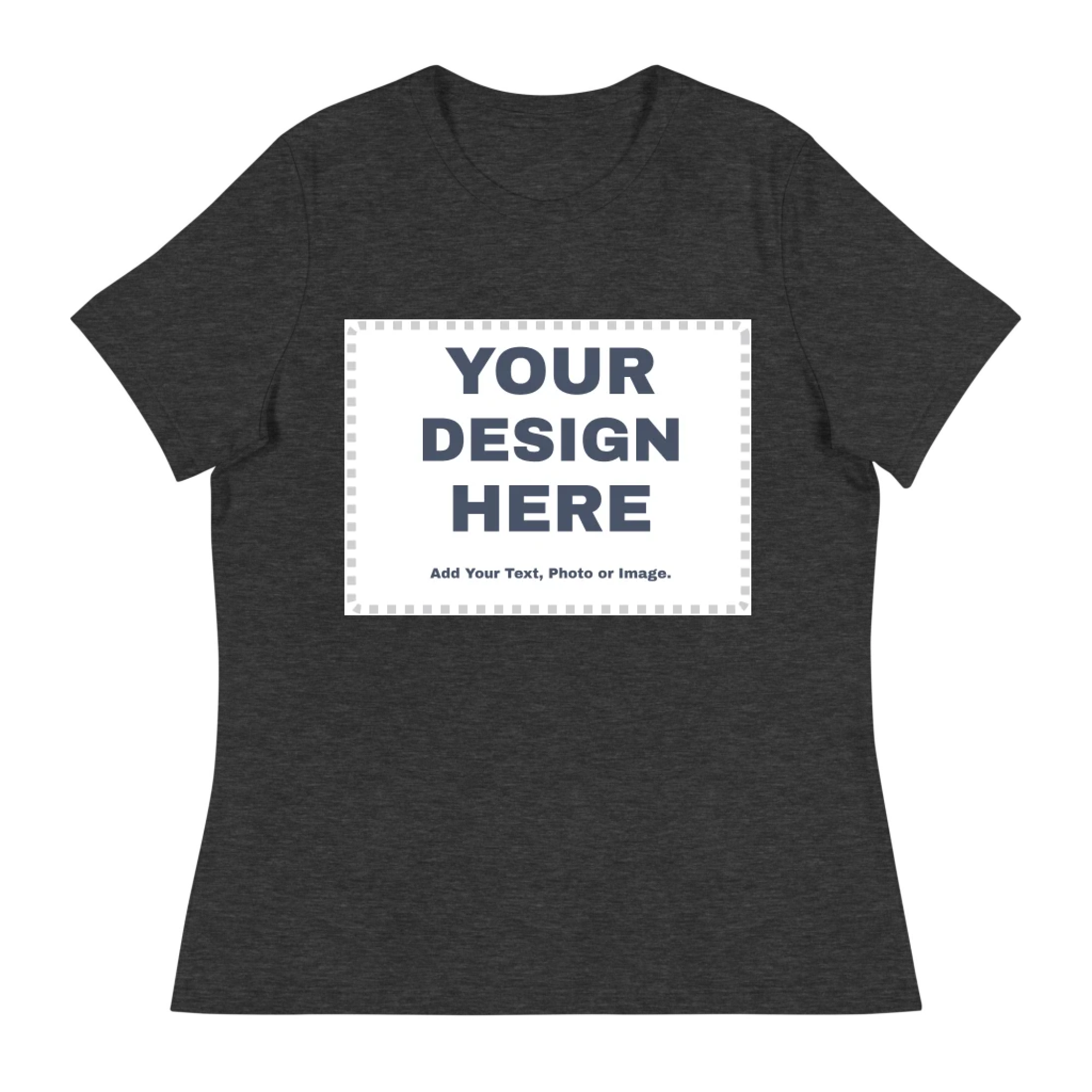 Women's Relaxed T-Shirt - Personalised