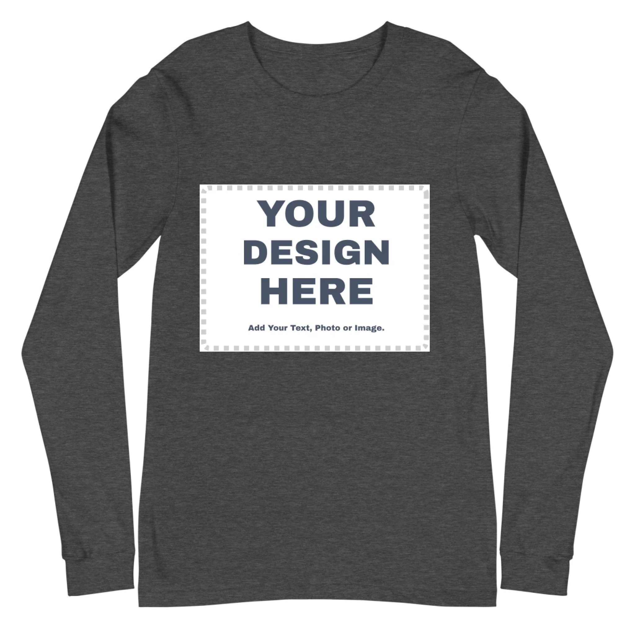 Unisex Long Sleeve Tee - Personalised