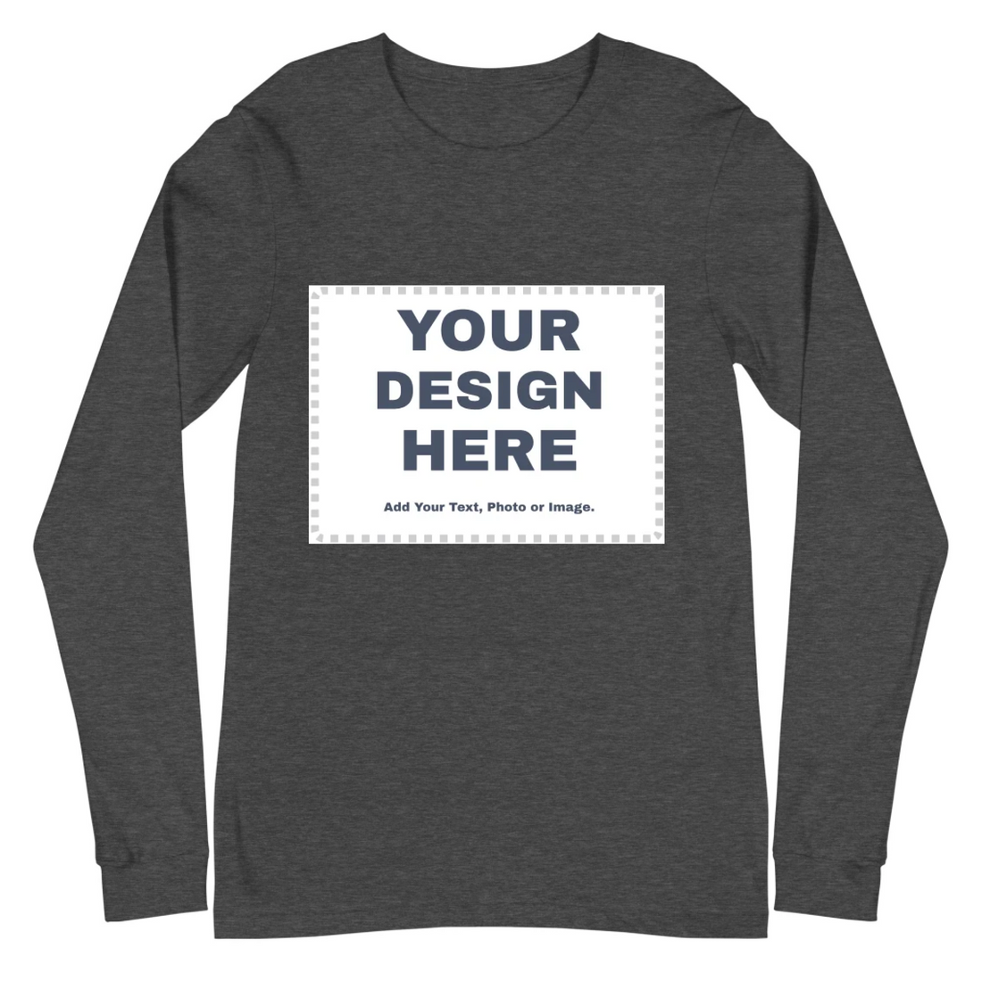 Unisex Long Sleeve Tee - Personalised