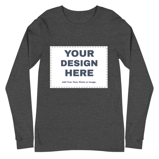 Unisex Long Sleeve Tee - Personalised