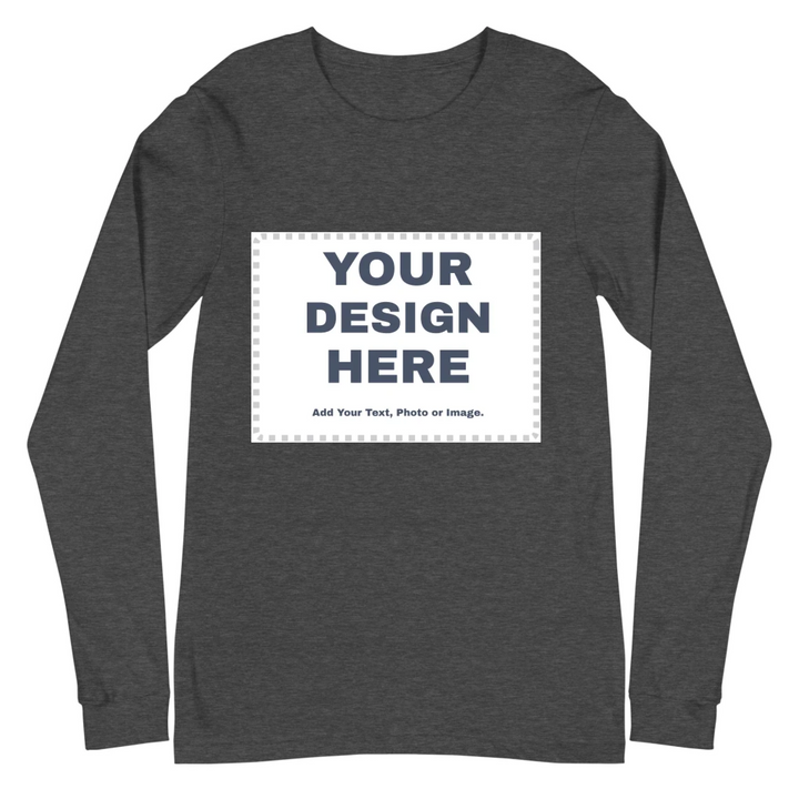 Unisex Long Sleeve Tee - Personalised