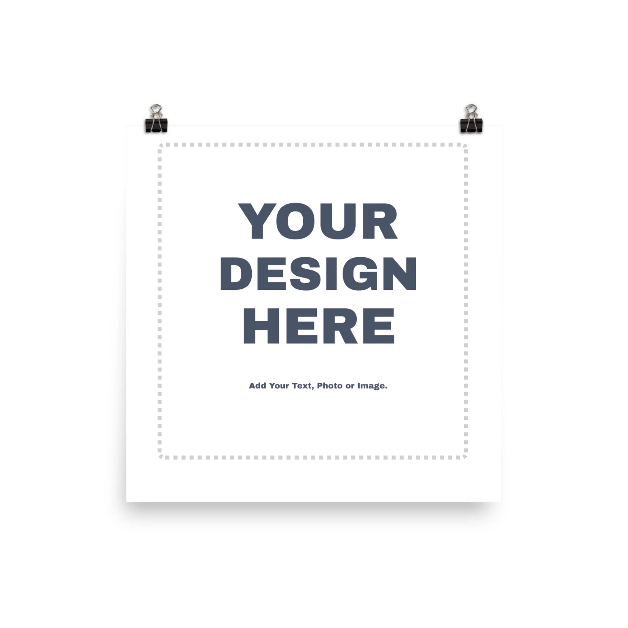 Matte Poster - Personalised