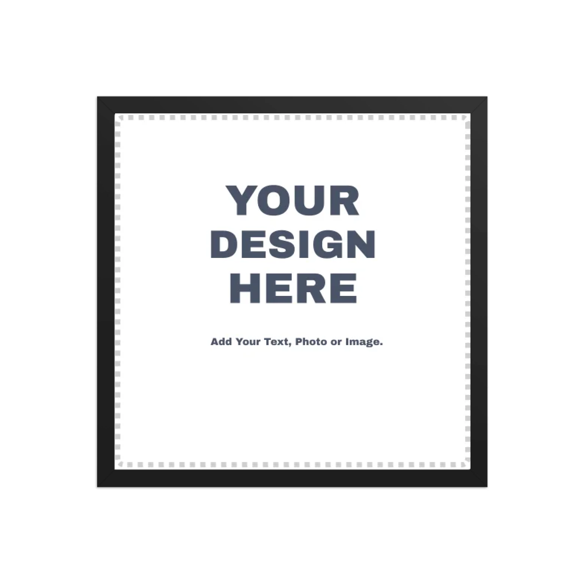 Framed Photo Paper Poster – Personalised