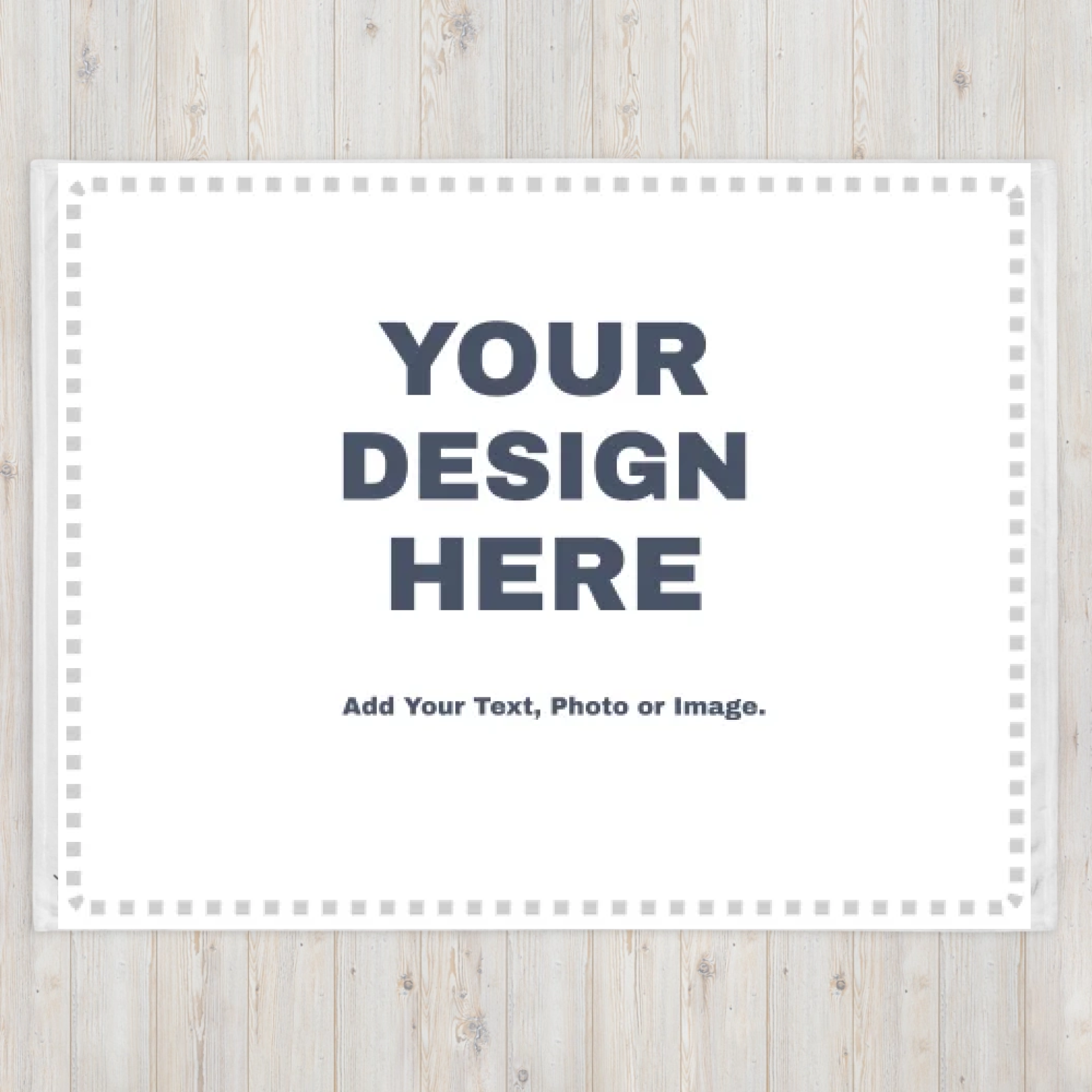 Throw Blanket - Personlised