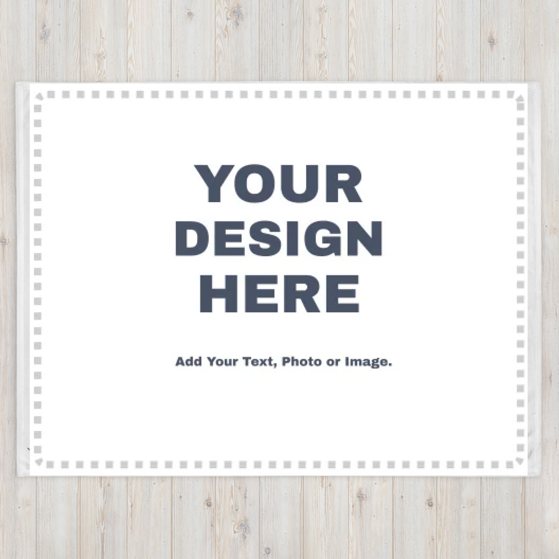 Throw Blanket - Personlised