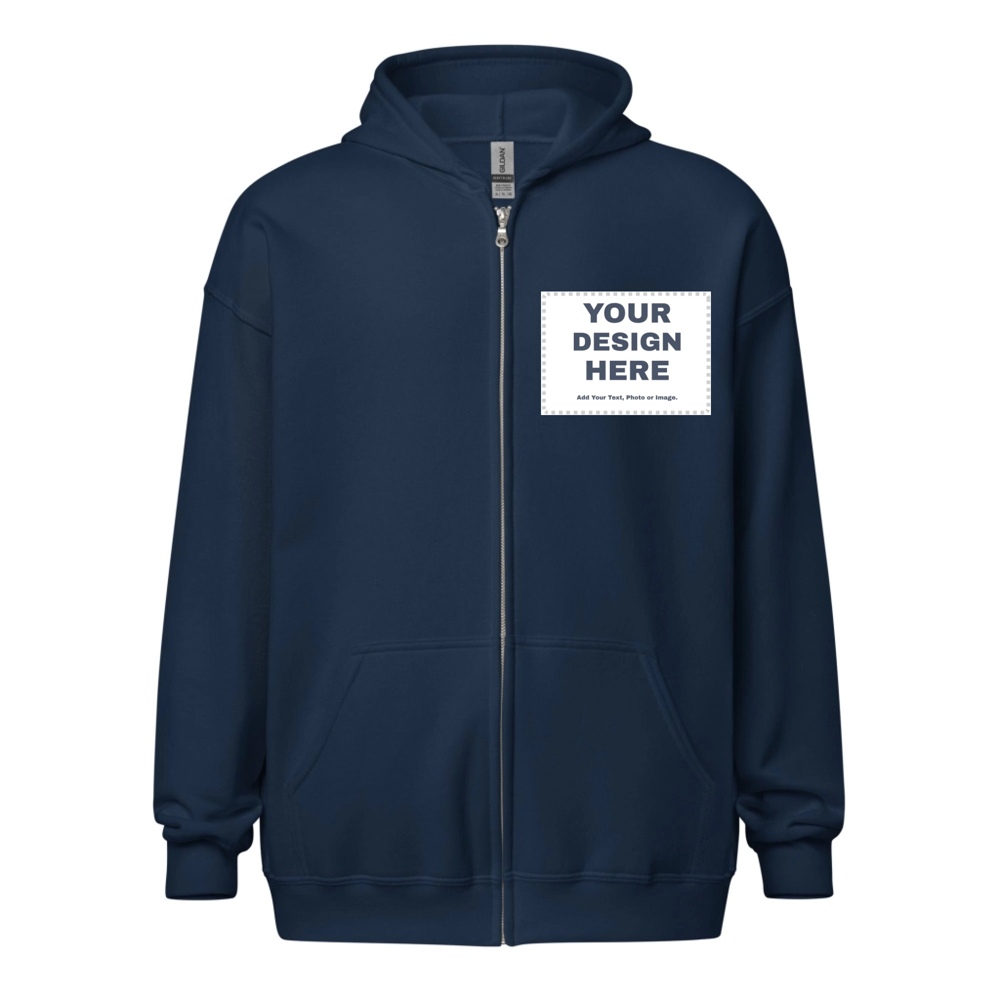 Unisex Heavy Blend Zip Hoodie - Personalised