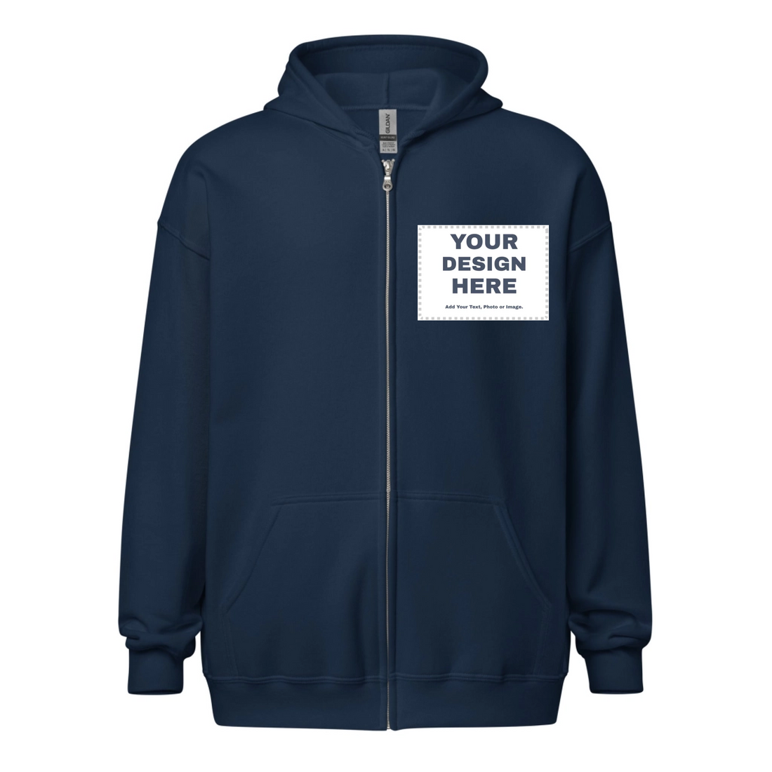 Unisex Heavy Blend Zip Hoodie - Personalised