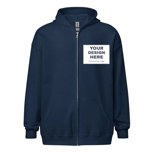 Unisex Heavy Blend Zip Hoodie - Personalised