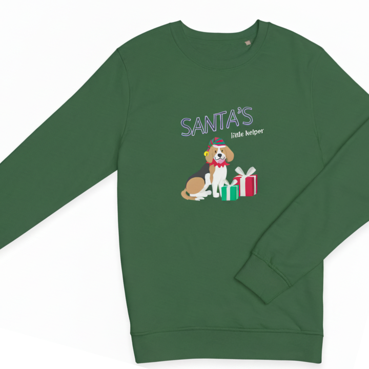“Santa’s Little Helper” Unisex Sweatshirt