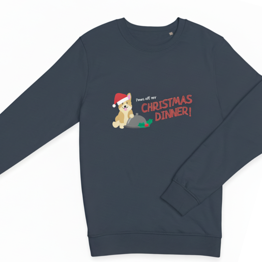 “Paws Off My Christmas Dinner” Unisex Sweatshirt
