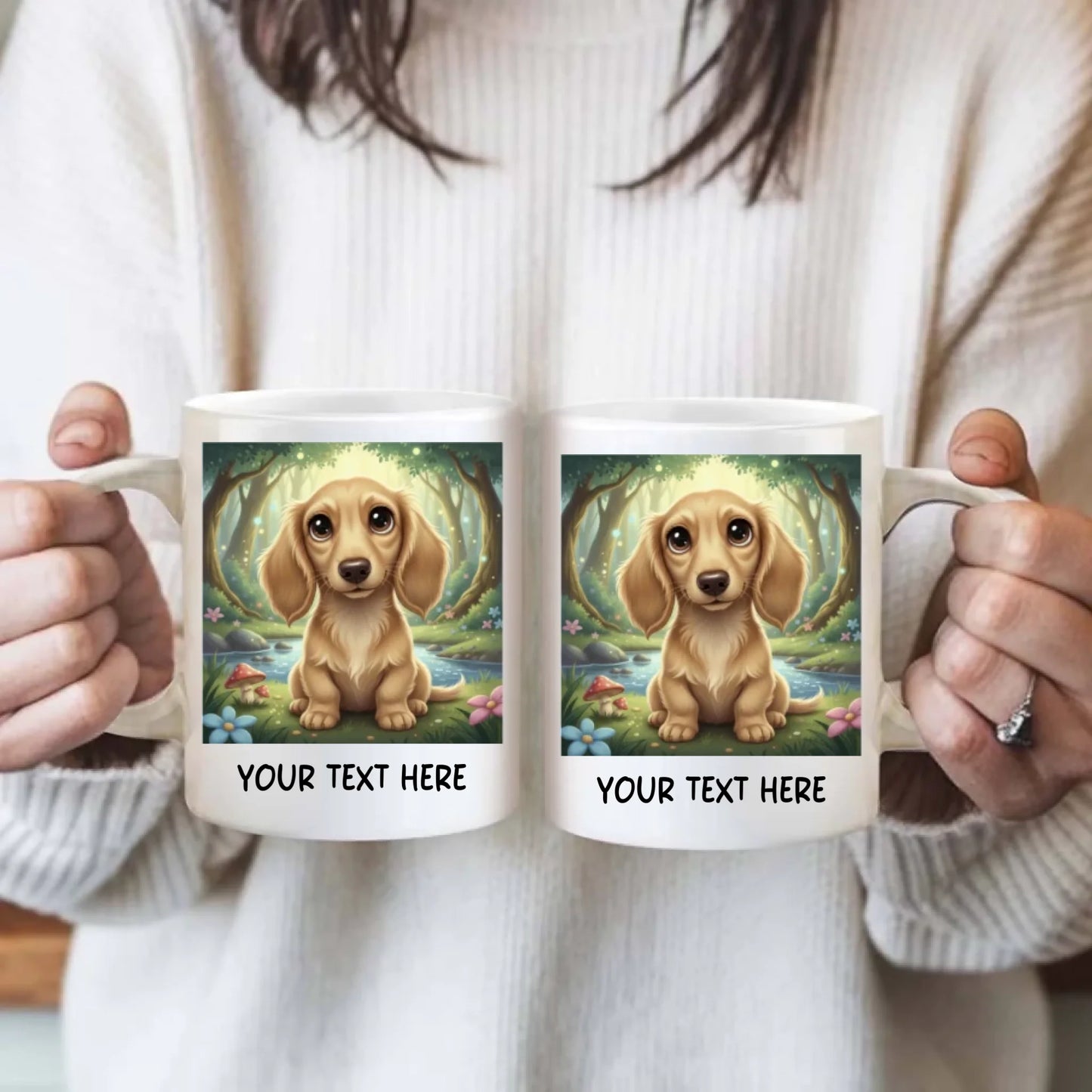 Cartoon - Personalised Double-Sided Photo Mug