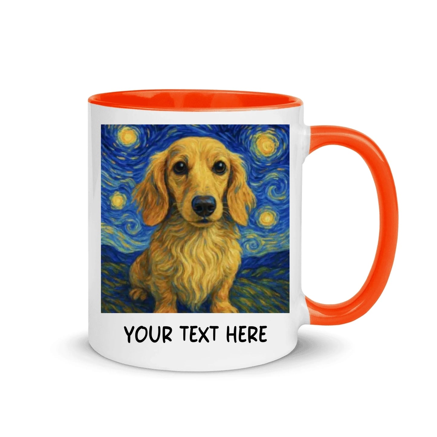 Van Gogh - Personalised Double-Sided Photo Mug