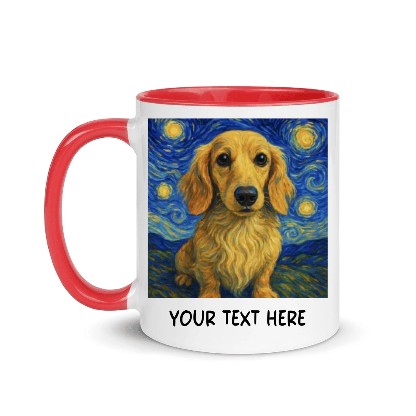 Van Gogh - Personalised Double-Sided Photo Mug
