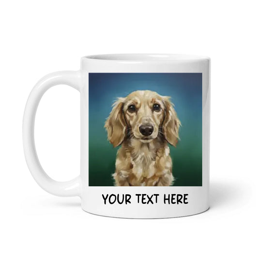 Thick Brushstroke - Double-Sided Photo Mug