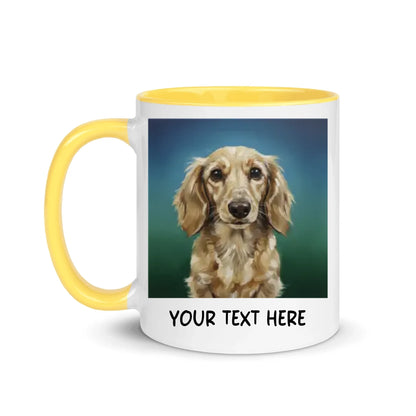 Thick Brushstroke - Double-Sided Photo Mug