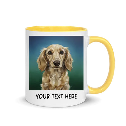 Thick Brushstroke - Double-Sided Photo Mug