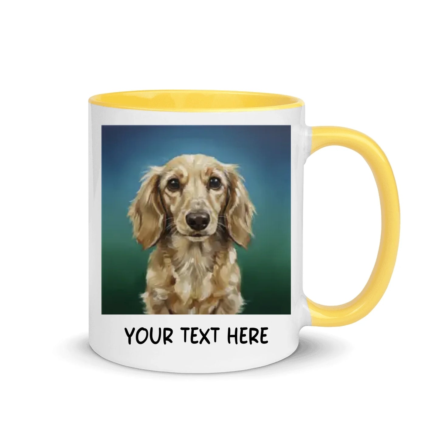 Thick Brushstroke - Double-Sided Photo Mug