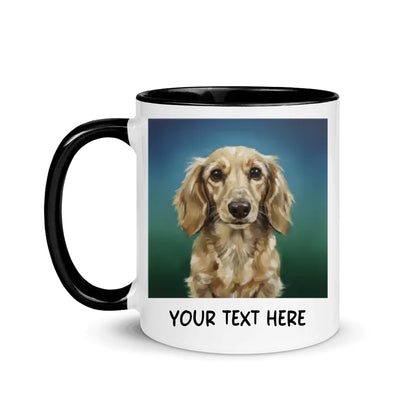 Thick Brushstroke - Double-Sided Photo Mug