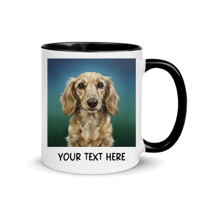 Thick Brushstroke - Double-Sided Photo Mug