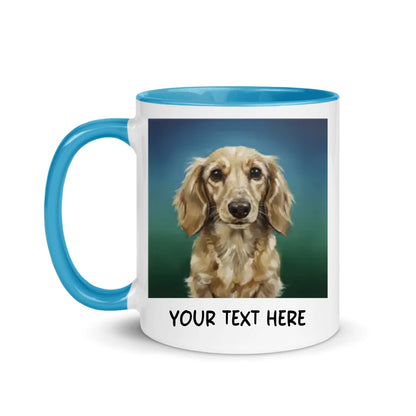 Thick Brushstroke - Double-Sided Photo Mug