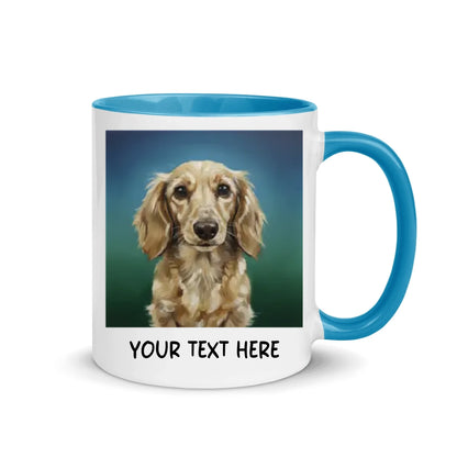 Thick Brushstroke - Double-Sided Photo Mug