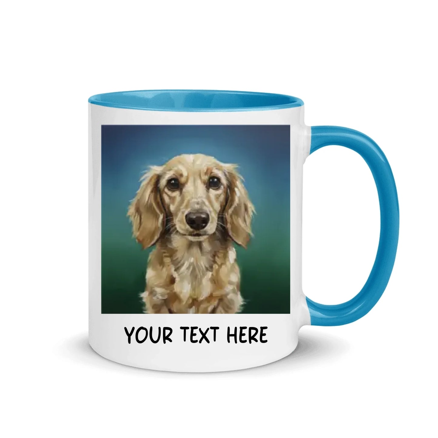 Thick Brushstroke - Double-Sided Photo Mug