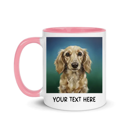 Thick Brushstroke - Double-Sided Photo Mug