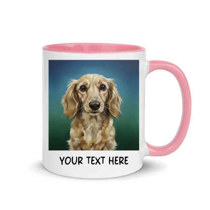 Thick Brushstroke - Double-Sided Photo Mug