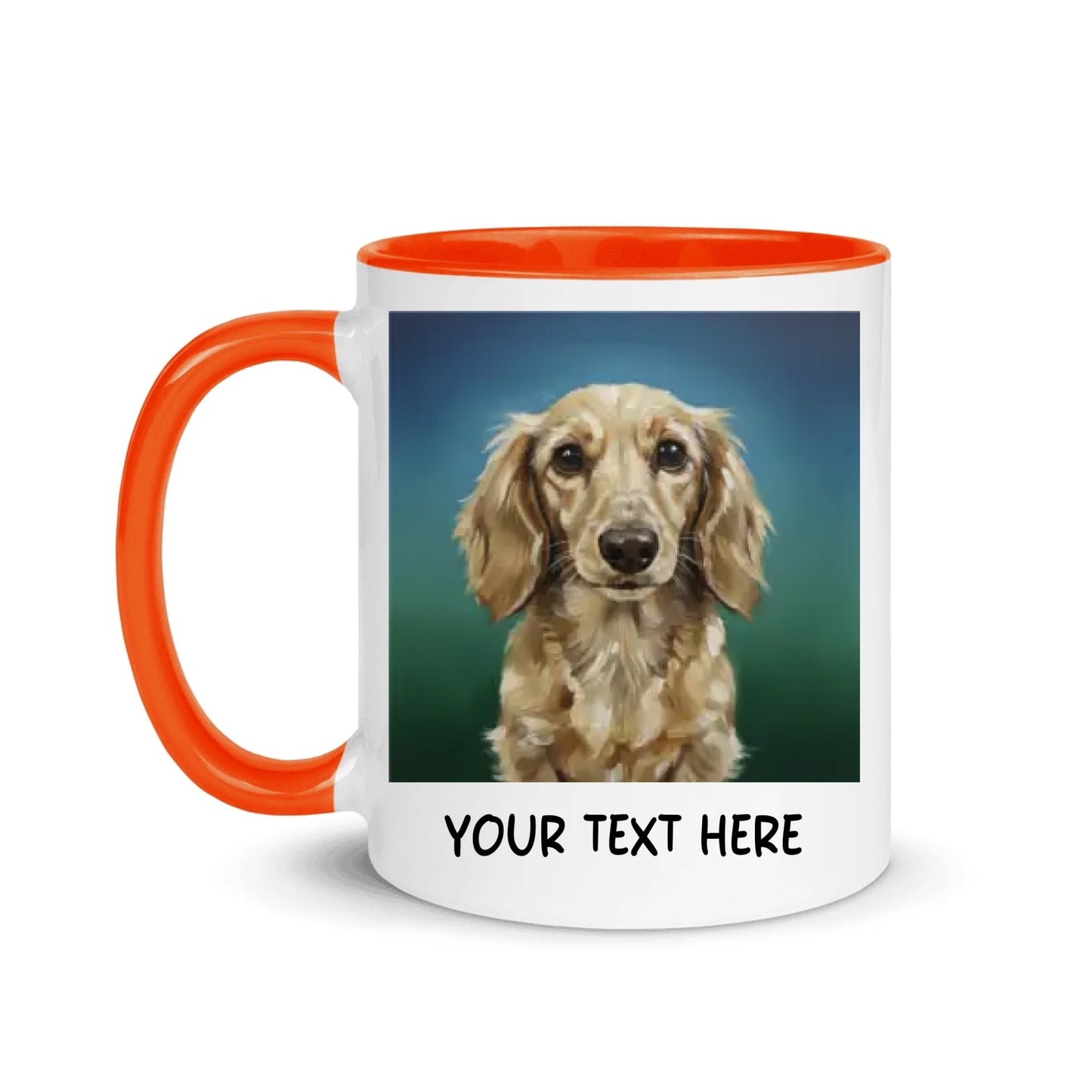 Thick Brushstroke - Double-Sided Photo Mug