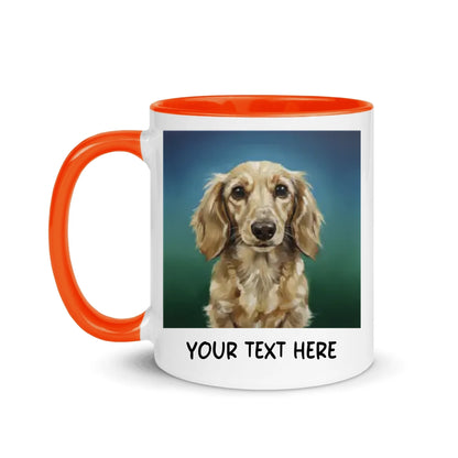 Thick Brushstroke - Double-Sided Photo Mug