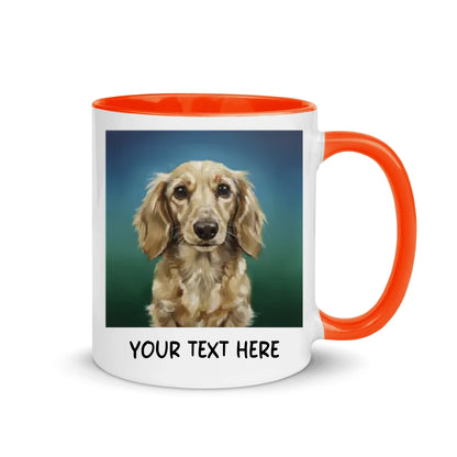 Thick Brushstroke - Double-Sided Photo Mug