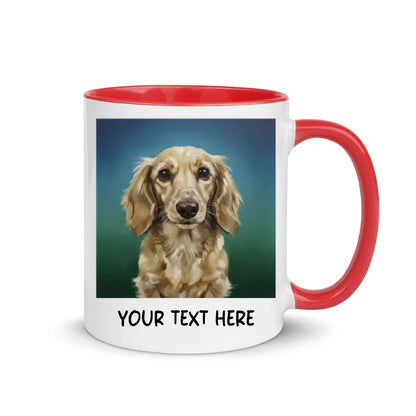 Thick Brushstroke - Double-Sided Photo Mug