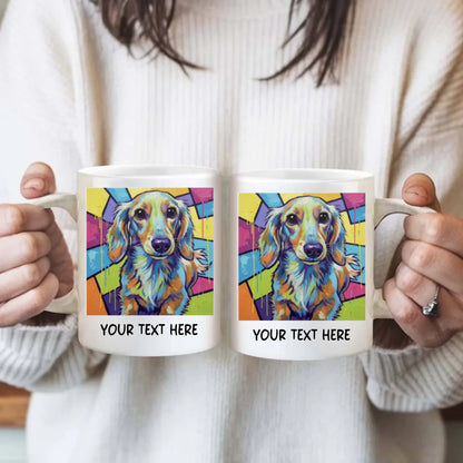 Pop Art - Personalised Double-Sided Photo Mug