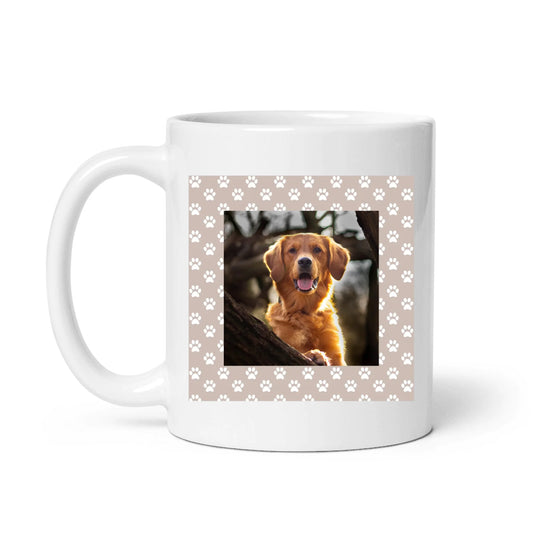 Paw Frames - Personalised Image & Pick Your Quote Mug
