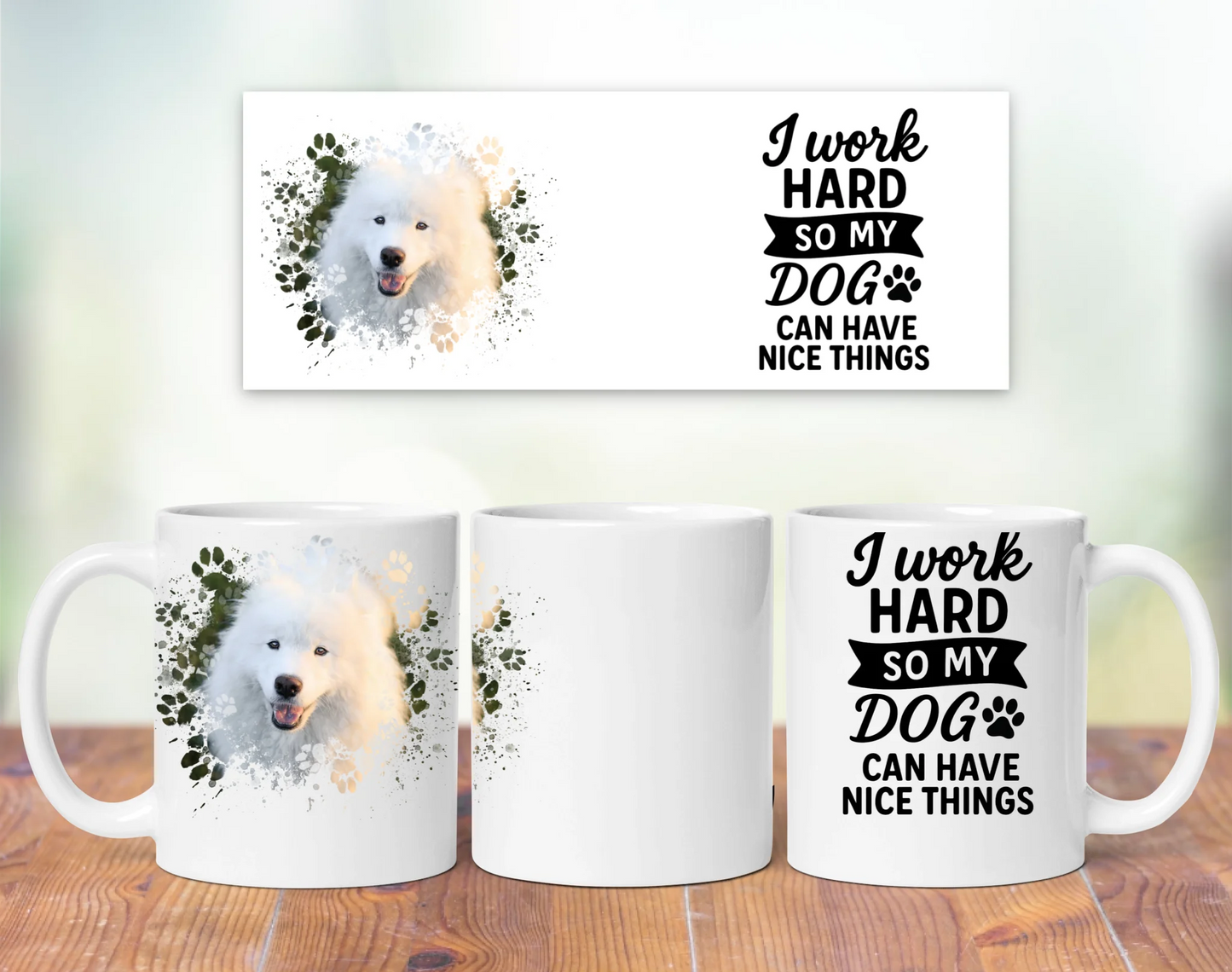 Paw Frame - Personalised Image & Pick Your Quote