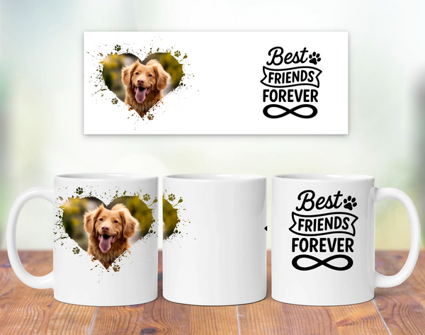 Heart Frame - Personalised Image & Pick Your Quote