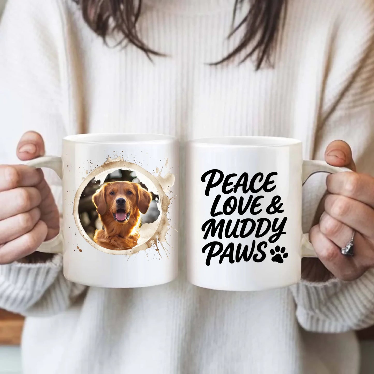 Watercolour Frame - Personalised Image & Pick Your Quote